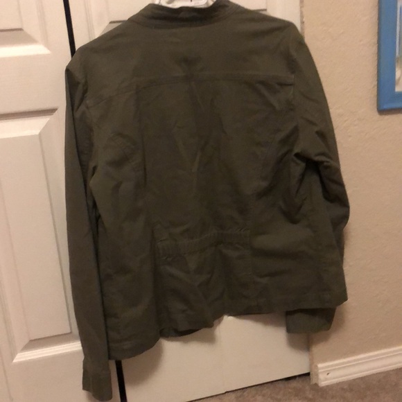 Green jean jacket - Picture 2 of 6